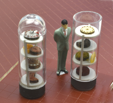 Preview: Kuchenvitrine rund 2 Stk.