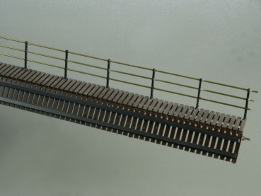Foothpath :planking with railing