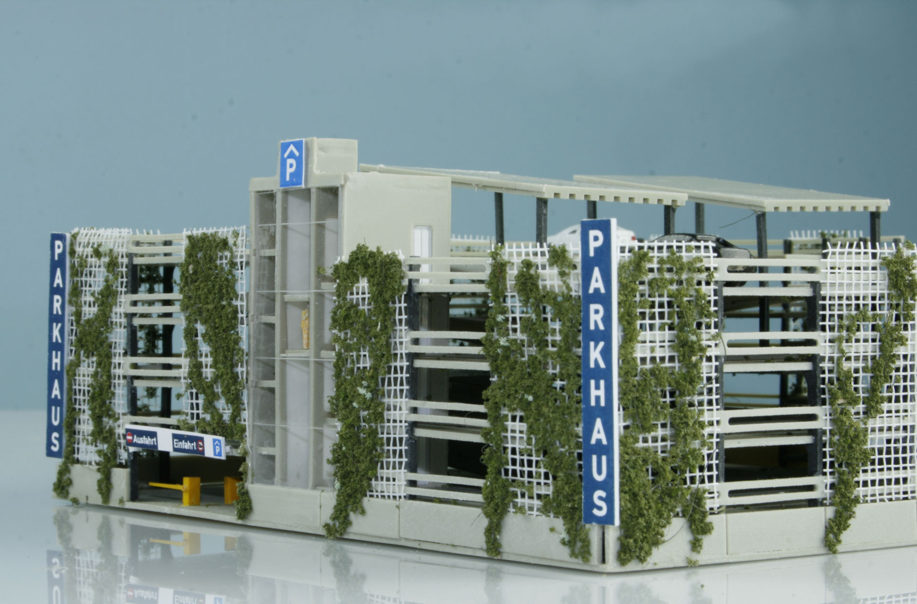 Luwecf 1/64 Park Modell Auto Matte 60x40cm | Für Druckguss Autos Diorama