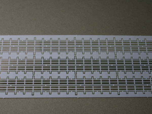 Paddock fence 1098 x 9 x 0,5 mm Poly white