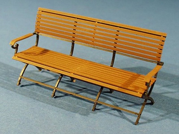 3 seater bench with arms