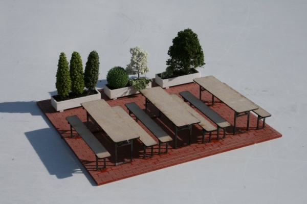 Beer garden set