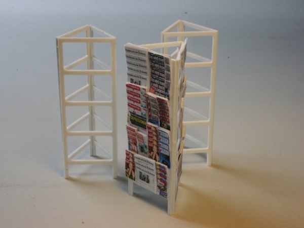 Zeitungsständer, 3 Stück