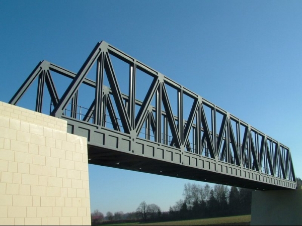 Lattice girder bridge 1495 mm