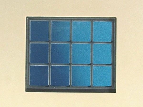 2  little factory windows