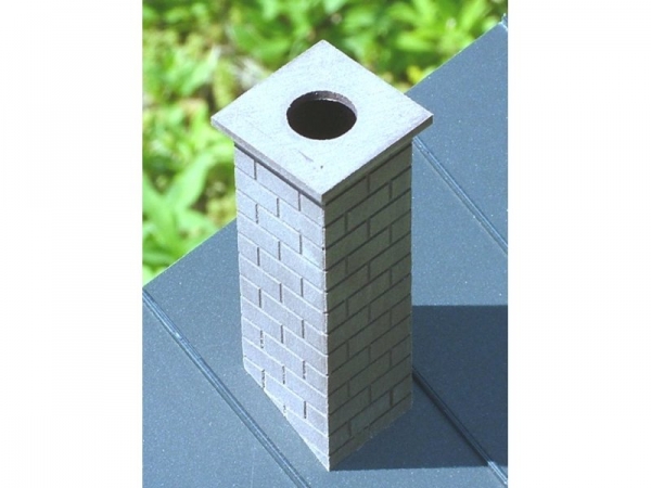 Chimney 30° grey