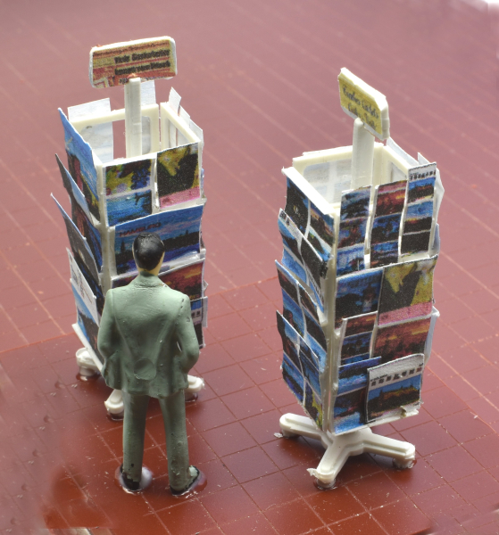 Postkartenständer, 2 Stück