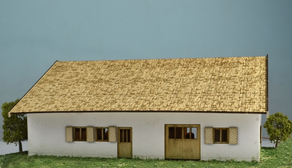 Open horse stable