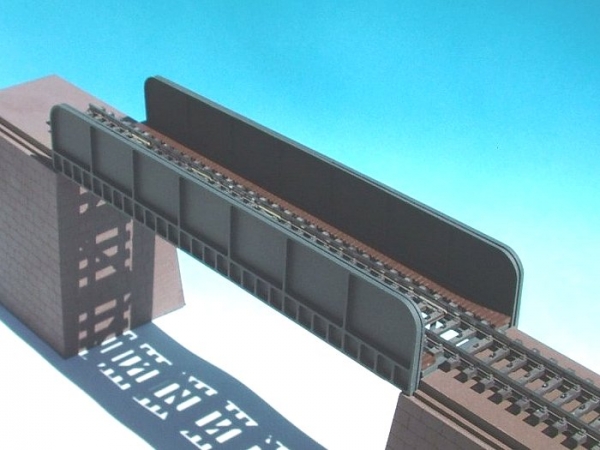 Steel plate bridge long