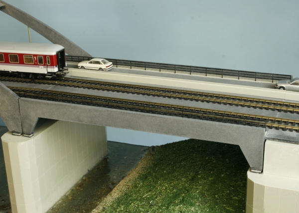Streamflow Bridge  for Tied Arch Bridge 2 tracks