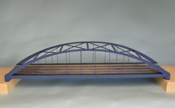 Tied Steel Arch Bridge 1092 mm  4 tracks