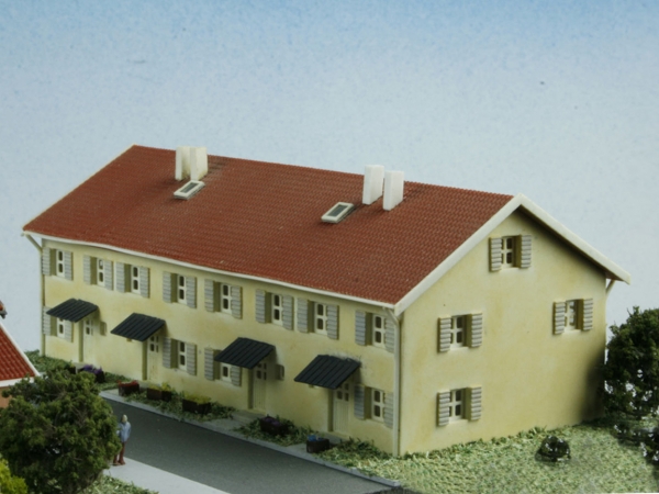 4-er Reihenhaus, Spur Z