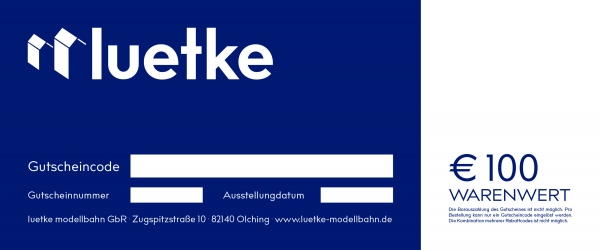 Gift coupon 100 Eur
