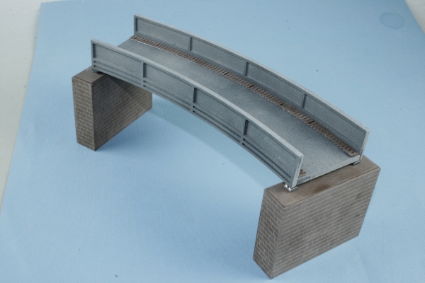 Curved steel plate bridge 30° circle 360 mm